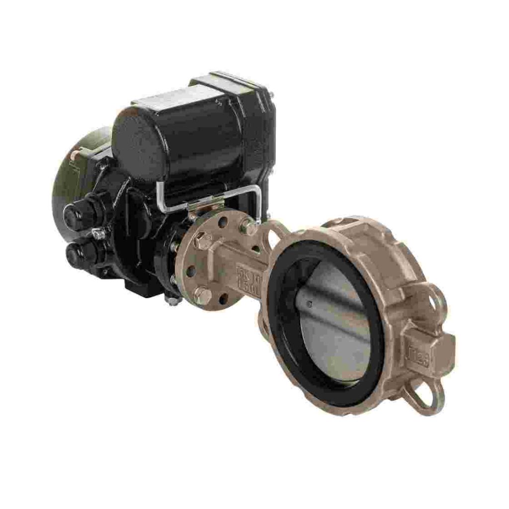 Электрический фланцевый мягкий уплотнительный дисковый клапан для литиевой батареи